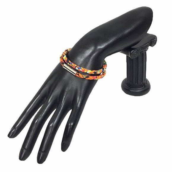 HERMES Orange Charm Bracelet - Picture 2 of 3